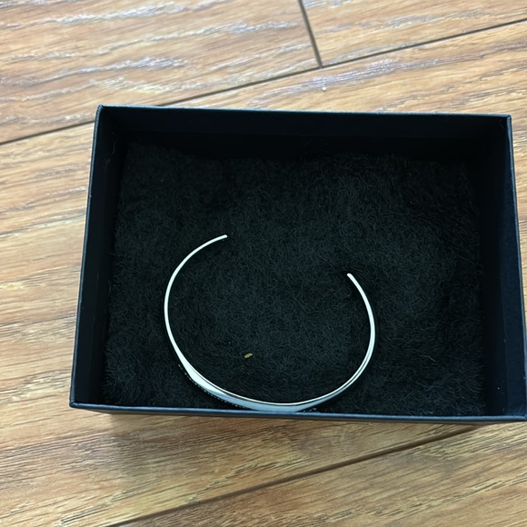 Kate Spade New York Raise The Bar Pave Cuff Clear/Silver One Size - Picture 4 of 6